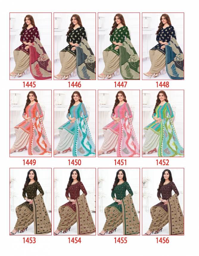 Baalar Colors Patiala Vol 1 Regular Wear Wholesale Printed Cotton Dress Material
